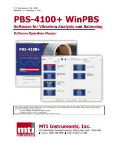 7001-0191-PBS-4100-WinPBS-Software-Operation-Manual