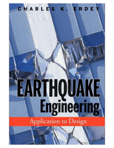 Earthquake Engineering Application to Design, 0470048433