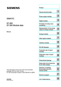 S7-300 Module e