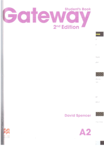 612 1- Gateway A2 Student 39 s book 2nd 2016 160p