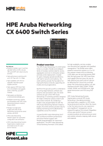 HPE Aruba DS 6400 Series 