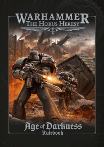 TTS The Horus Heresy - Age of Darkness -  Rulebook (2022)