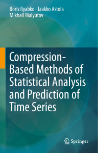 Compression-BasedMethodsofStatistical