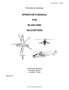 Mi-24 CWAM POH