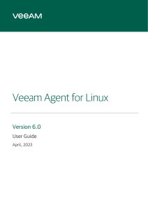 veeam agent linux 6 0 user guide