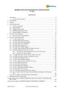 Modbus Application Protocol V1 1b3