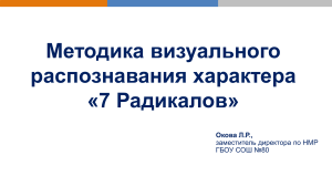 7 радикалов в презинтации