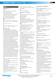 Gateway 2ed B2Plus Students Book Keys