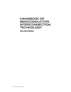 Handbook of Semiconductor Interconn Tech muya