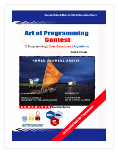 Art of Programming Contest SE for uva