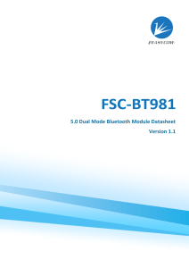 FSC-BT981-Datasheet-V1.1-EN