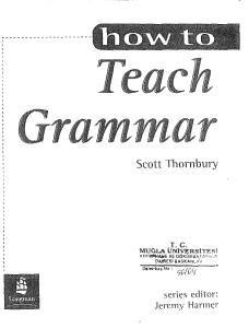 Scott Thornbury - How to Teach Grammar-Pearson ESL (2000)