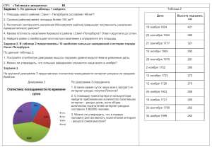 СР Таблицы и диаграммы
