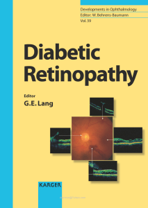 Diabetic retinopathy