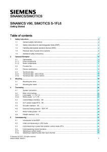 SINAMICS V90 en