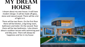 My dream house