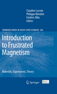 introFrustratedMagnetism