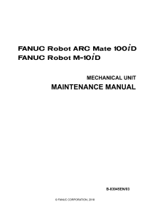 AM-100iD Maintenance Manual [B-83945EN 03]