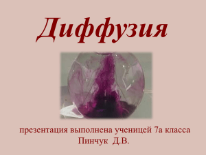 Диффузия Пинчук Д.В. 7а