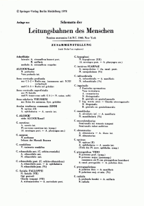 Eduard M W Weber Schemata der Leitungsbahnen des Menschen