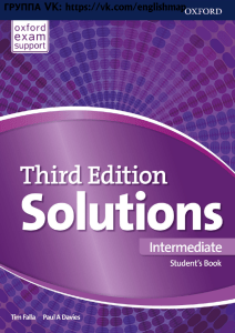 Solutions Intermediate SB 2017