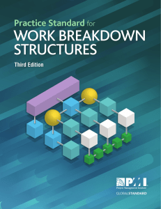 Project Management Institute - Practice Standard for Work Breakdown Structures (2019 Project Management Institute Inc.)