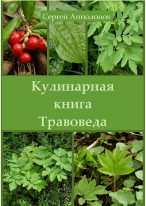 С. Апполонов Кулинарная книга травоведа