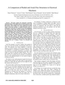 A Comparison of Radial and Axial Flux St