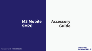 Accessories Guide SM20 EN