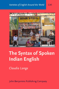 lange claudia the syntax of spoken indian english