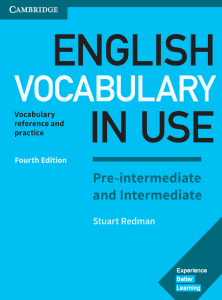 English Vocabulary in Use - Pre-Intermediate & Intermediate (Cambridge) 2017