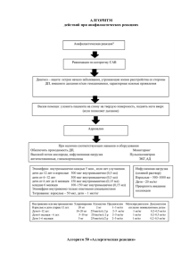 СМП при аллергических реакциях